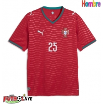 Camiseta Portugal Nuno Mendes #25 Primera Equipación Mundial 2026 manga corta